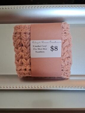 16oz Crochet Cup Cozy!!